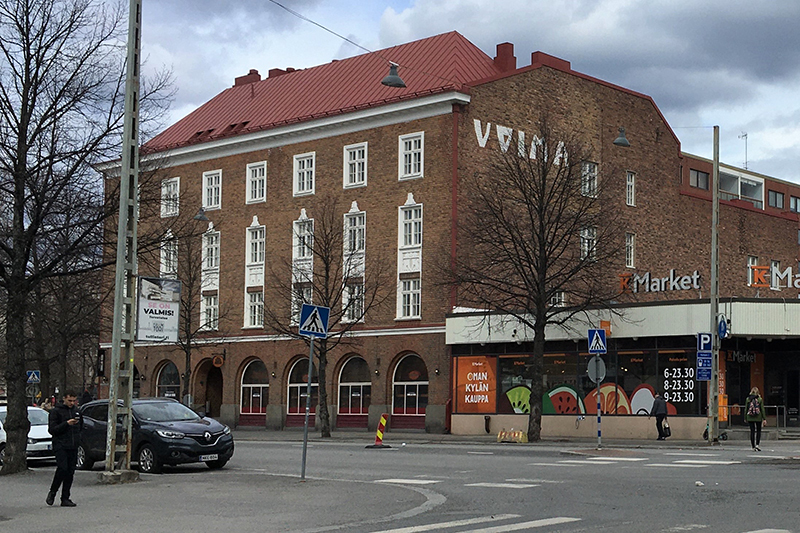 Tammelan Voiman talo Tampereella.